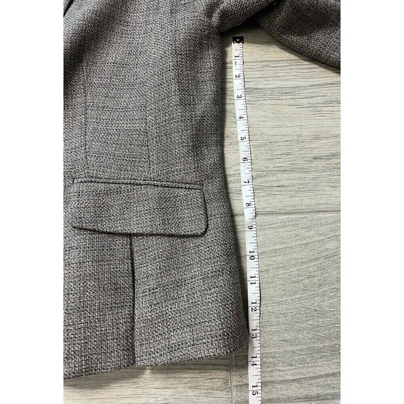 Talbots Women's Sz 18 XL Tan Wool Blend Jackiet Blazer Office Career Elegant A3 - Picture 7 of 11